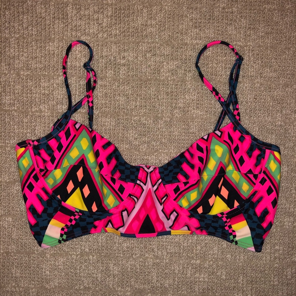 Mara Hoffman Horizon Underwire Bikini Top